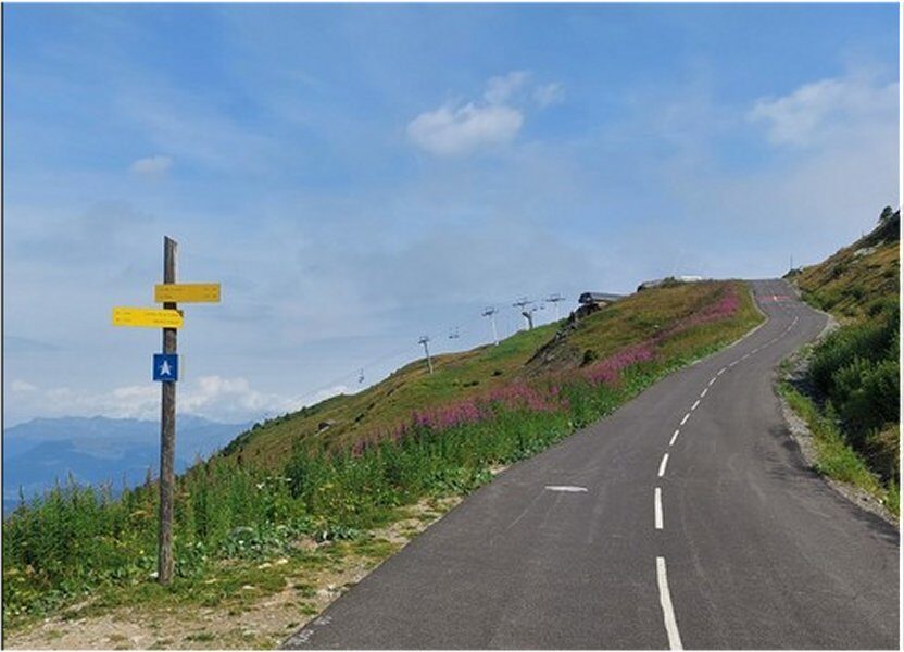 Col de la Loze par Méribel